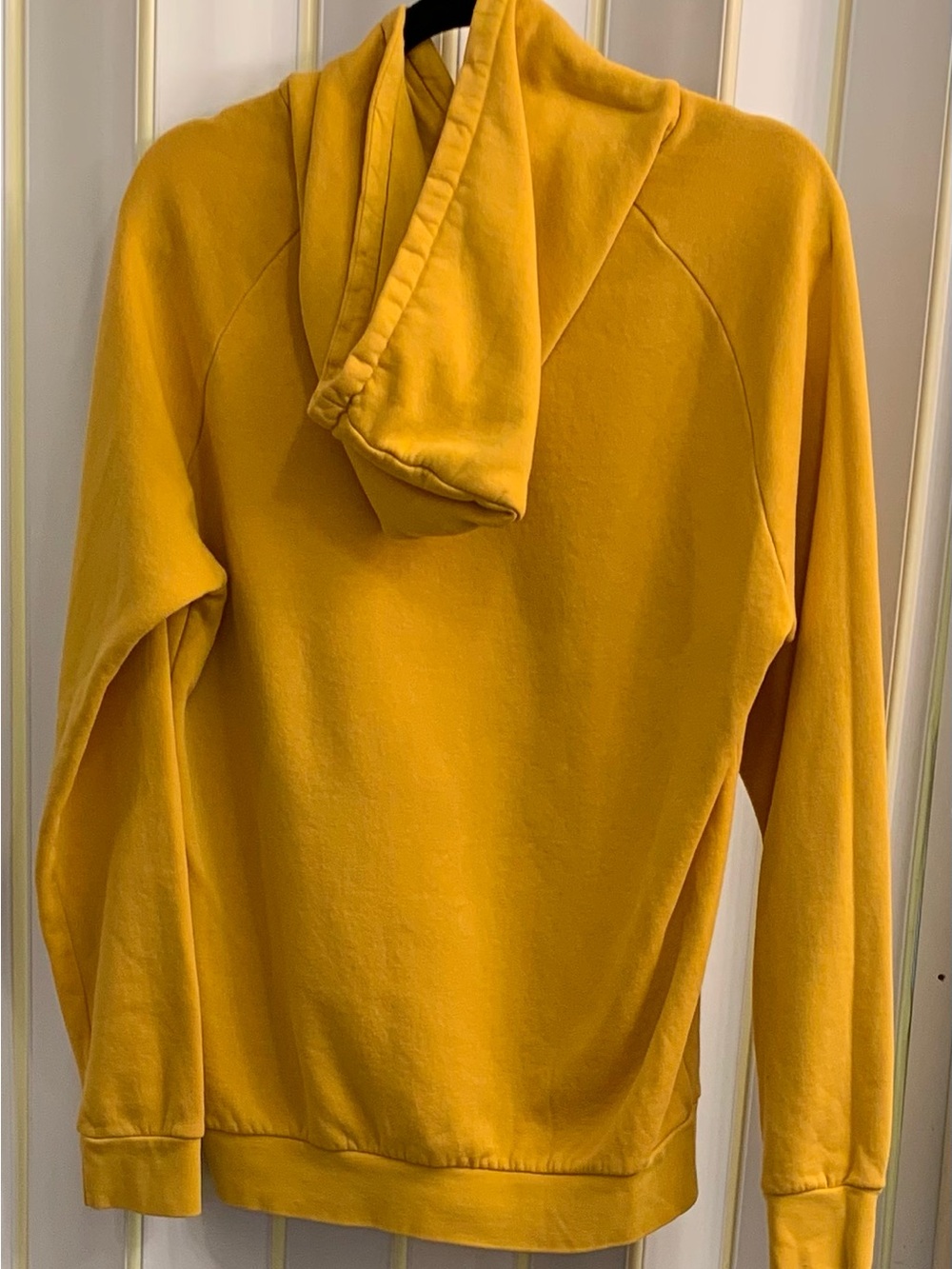 adidas Originals 3-D Trefoil Graphic Sweat Hoodie in “Active Gold” - Picture 3 of 12